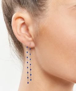 GIGI CLOZEAU Boucles D'oreilles Pendantes Perles Résine Or Diamants 10 GIGI CLOZEAU Boucles D'oreilles Pendantes Perles Résine Or Diamants -Boutique Gigi Clozeau 017c