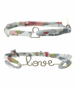 ATELIER PAULIN Bracelets Duo Love Cœur Gold Filled Céladon