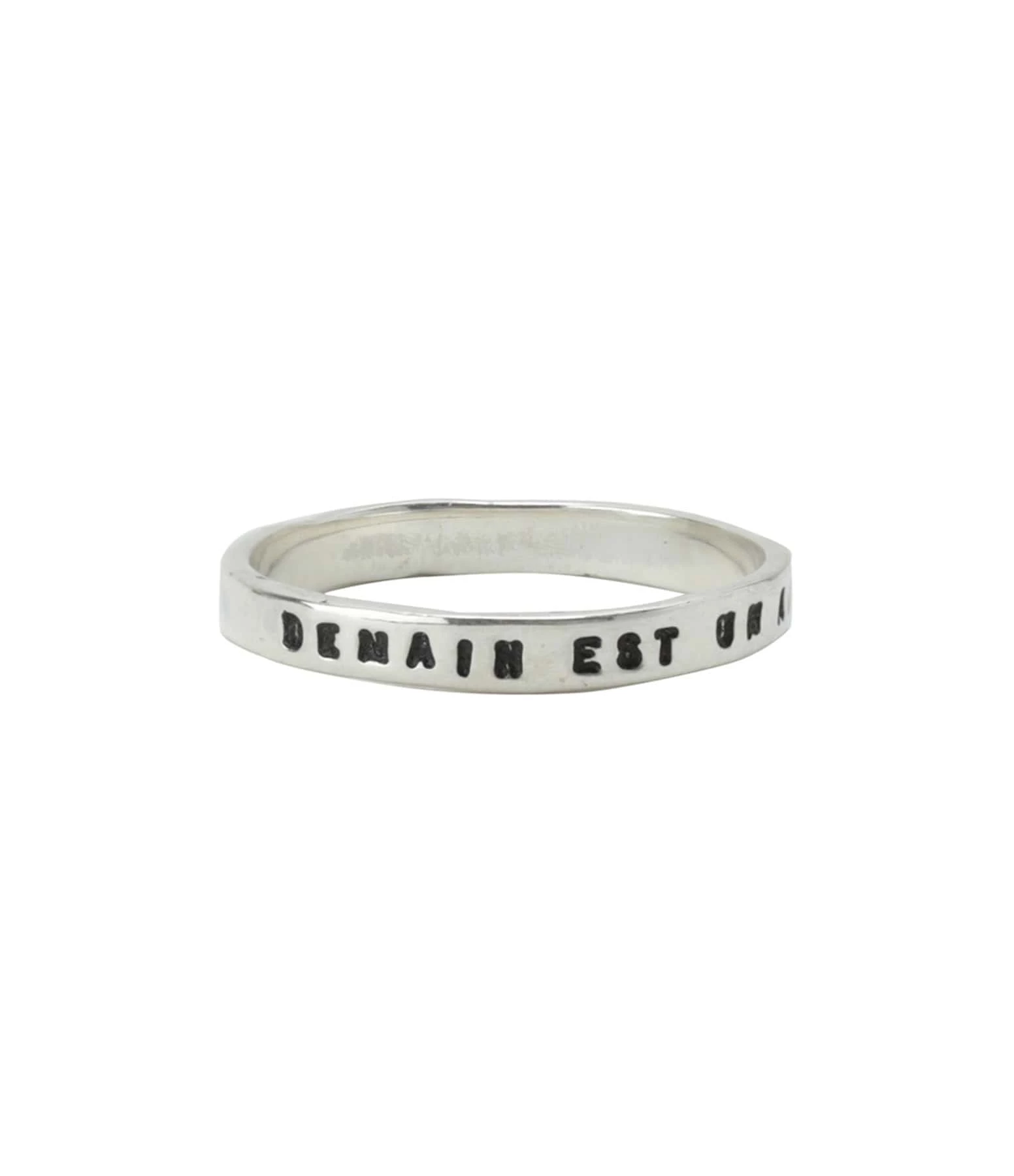 SERGE THORAVAL Bague Demain Argent 3 SERGE THORAVAL Bague Demain Argent