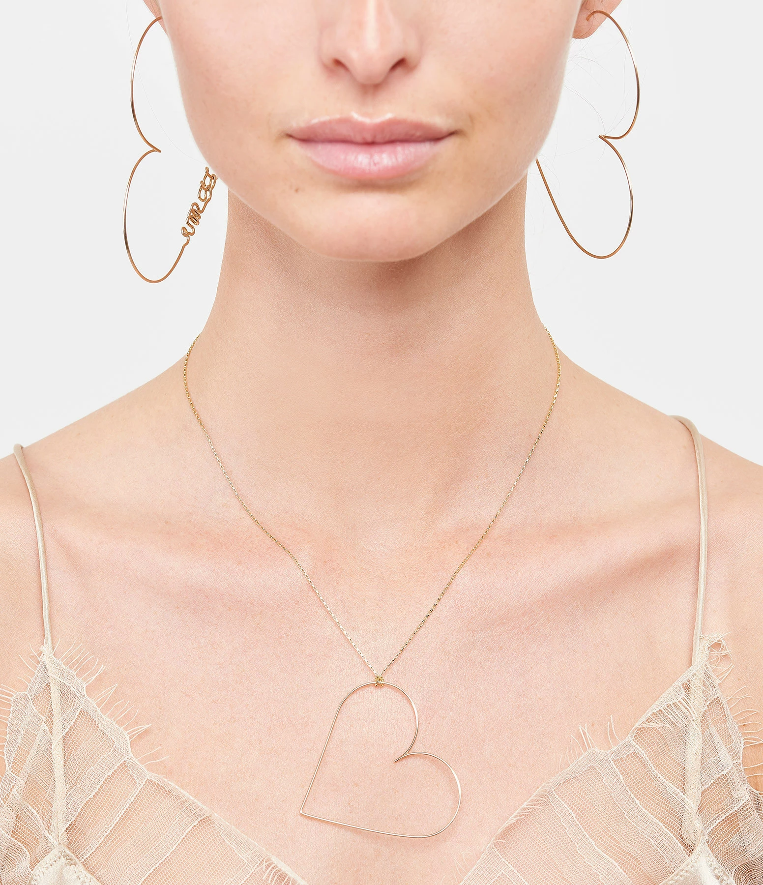 ATELIER PAULIN Collier Cœur Nude Gold Filled – Image 3