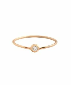 GIGI CLOZEAU Bague Solitaire Or Diamant