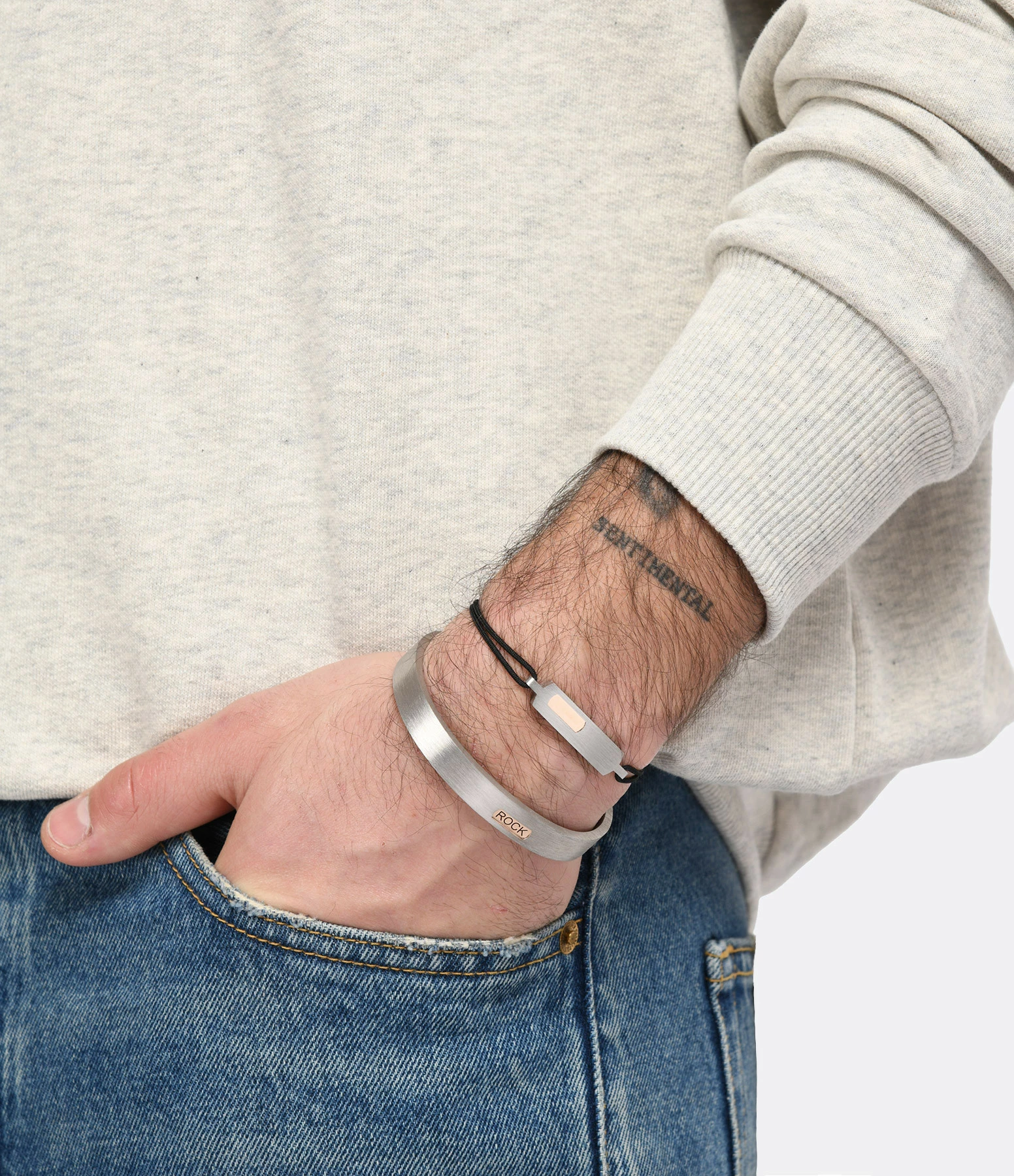 NAVA JOAILLERIE Jonc Ulysse Homme Or Rose, Personnalisable 6 NAVA JOAILLERIE Jonc Ulysse Homme Or Rose, Personnalisable – Image 4