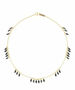 Isabel Marant Collier Color Shiny Lea Noir