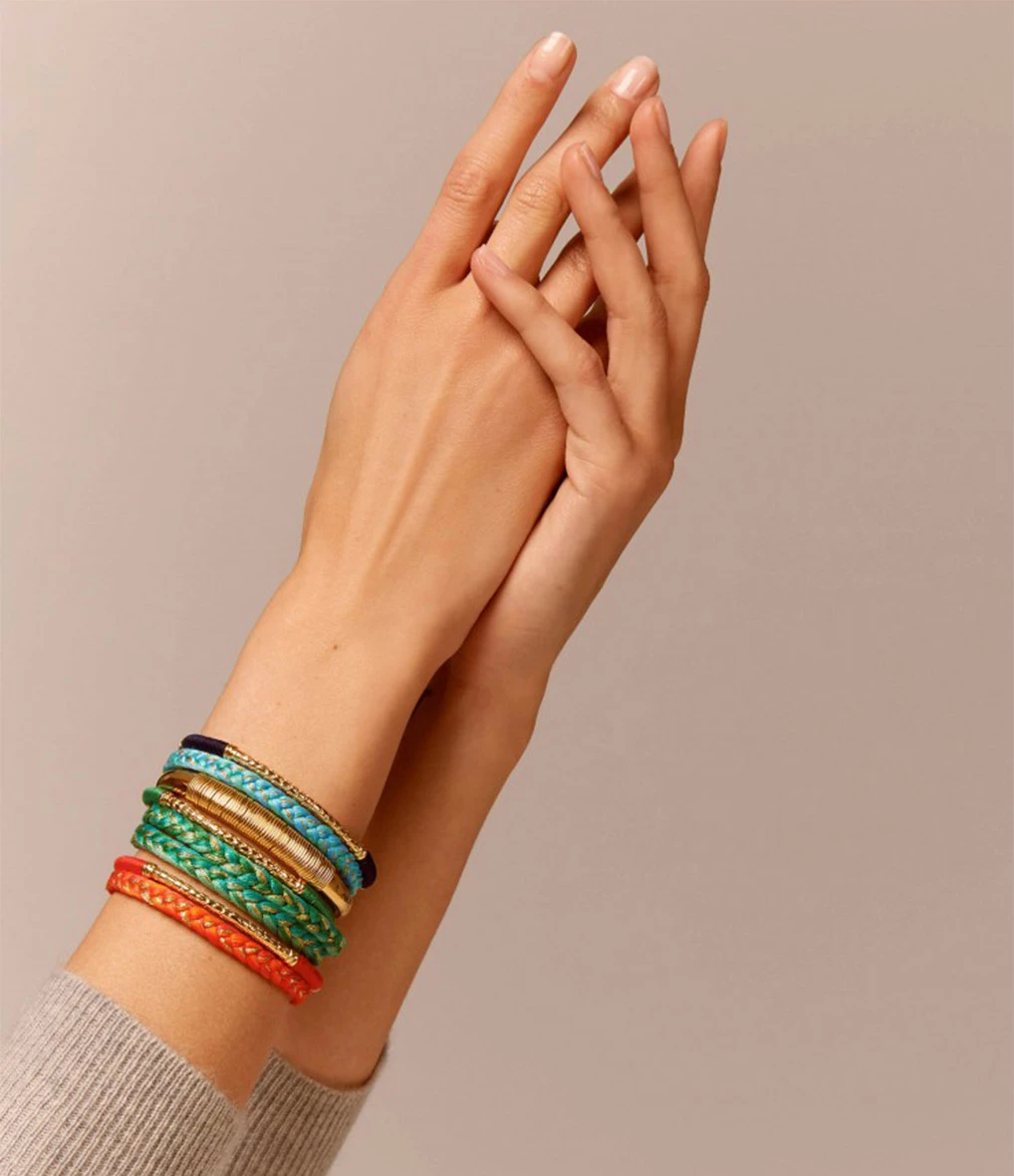 Aurélie Bidermann Jonc Soho Émeraude – Image 4