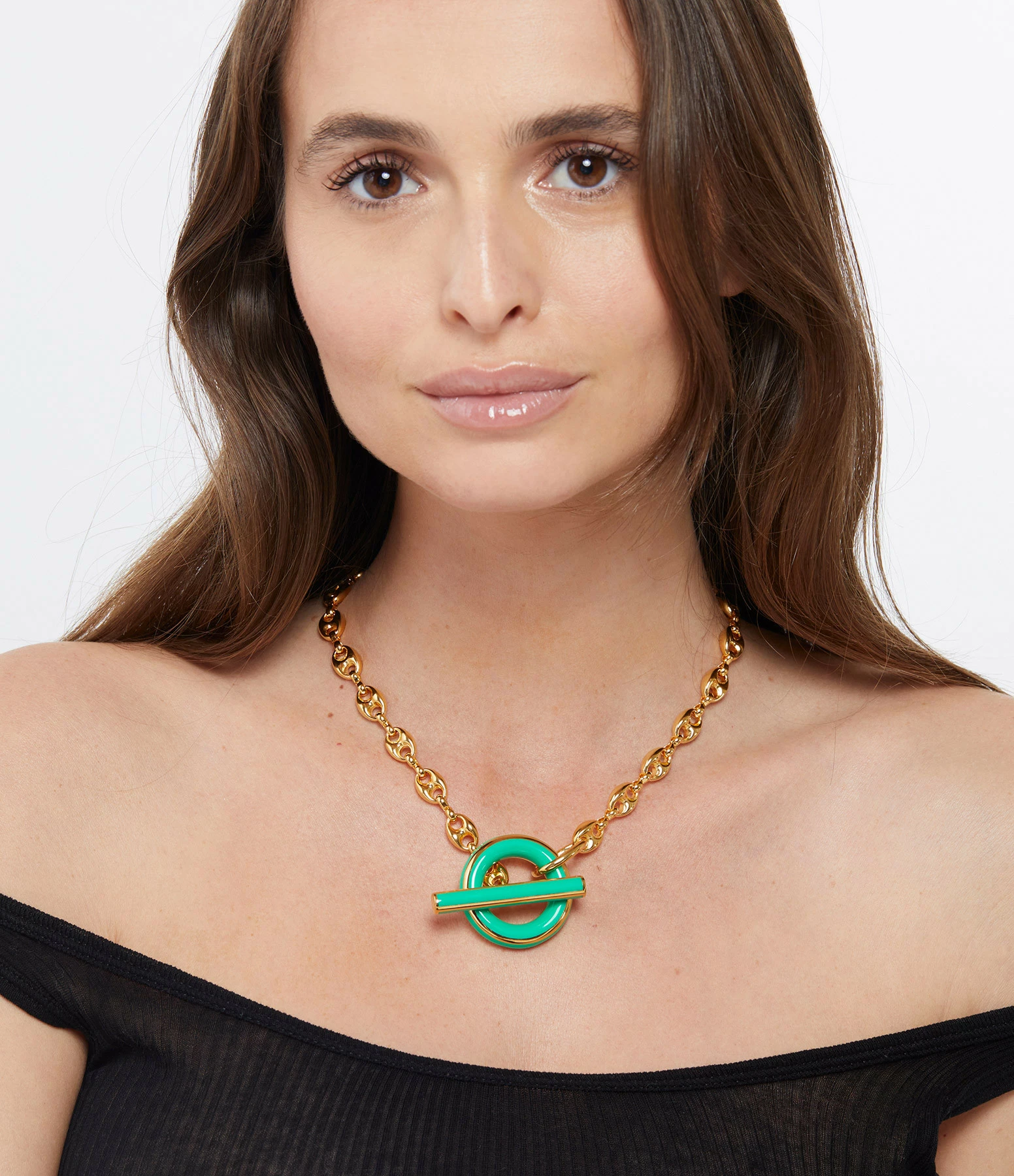 Aurélie Bidermann Collier Tarsila Vert Tropical – Image 2