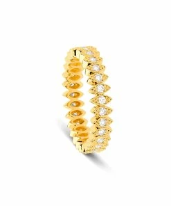 NAVA JOAILLERIE Bague Florentina Diamants Or Jaune