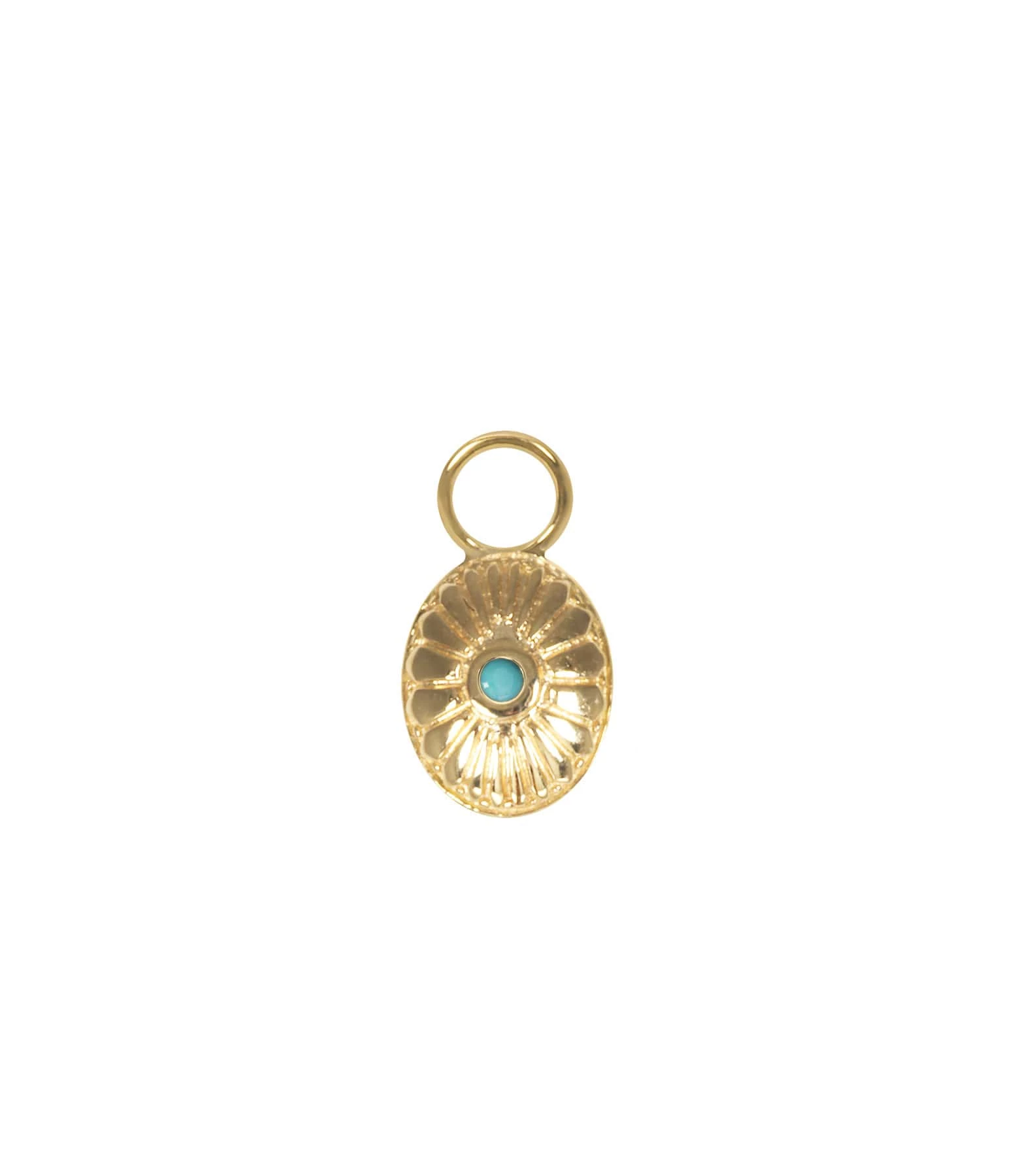 AND...PARIS Mini Charm Navajo Turquoise Or 3 AND...PARIS Mini Charm Navajo Turquoise Or