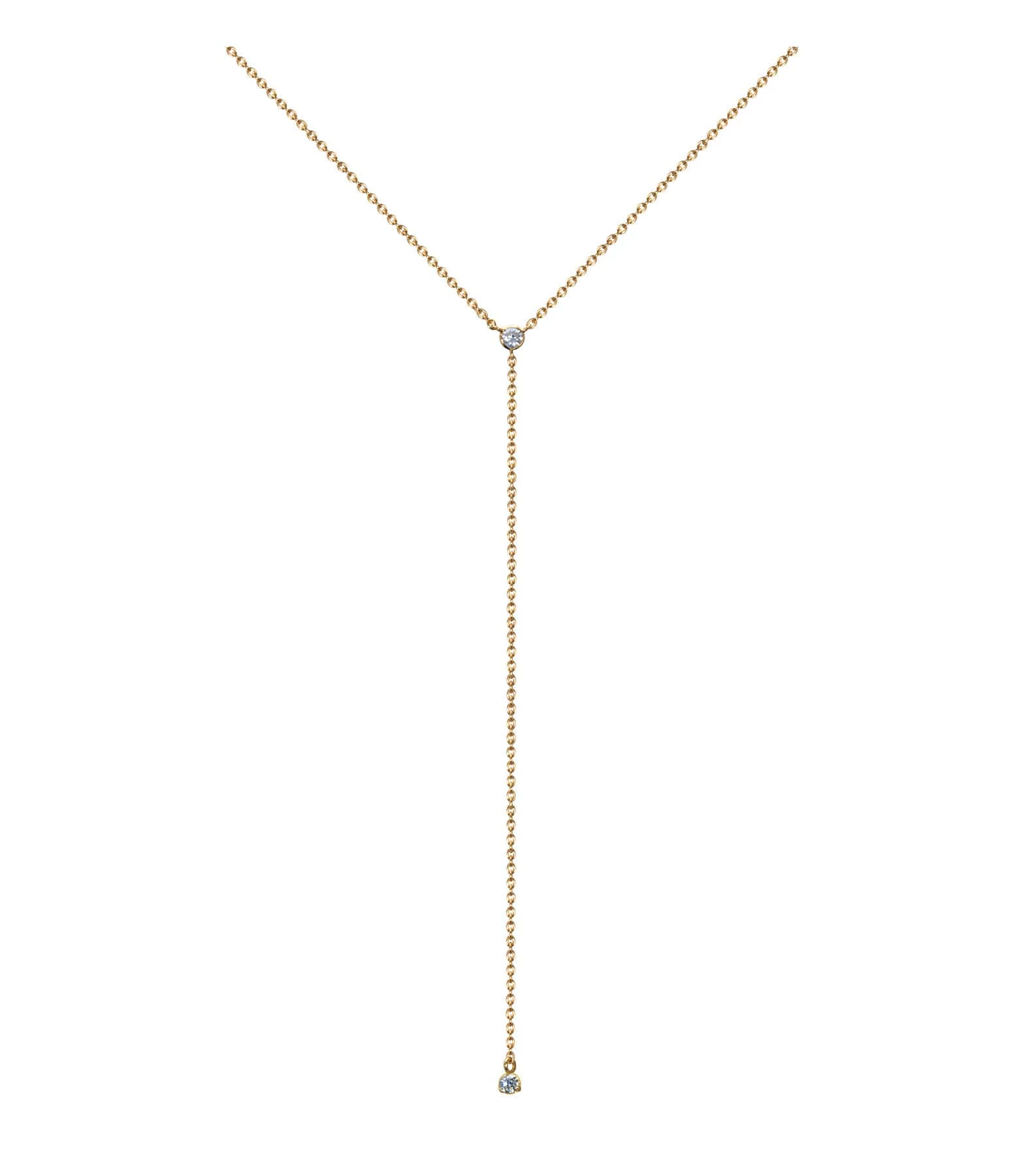 AND...PARIS Collier Y Dream Diamants Or