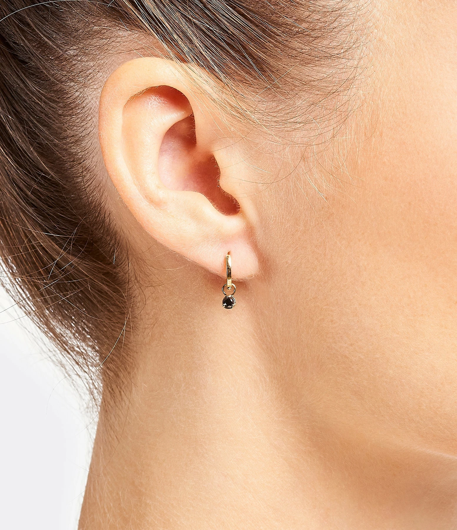 AND...PARIS Mini Créole Or Jaune (vendue à L'unité) – Image 3