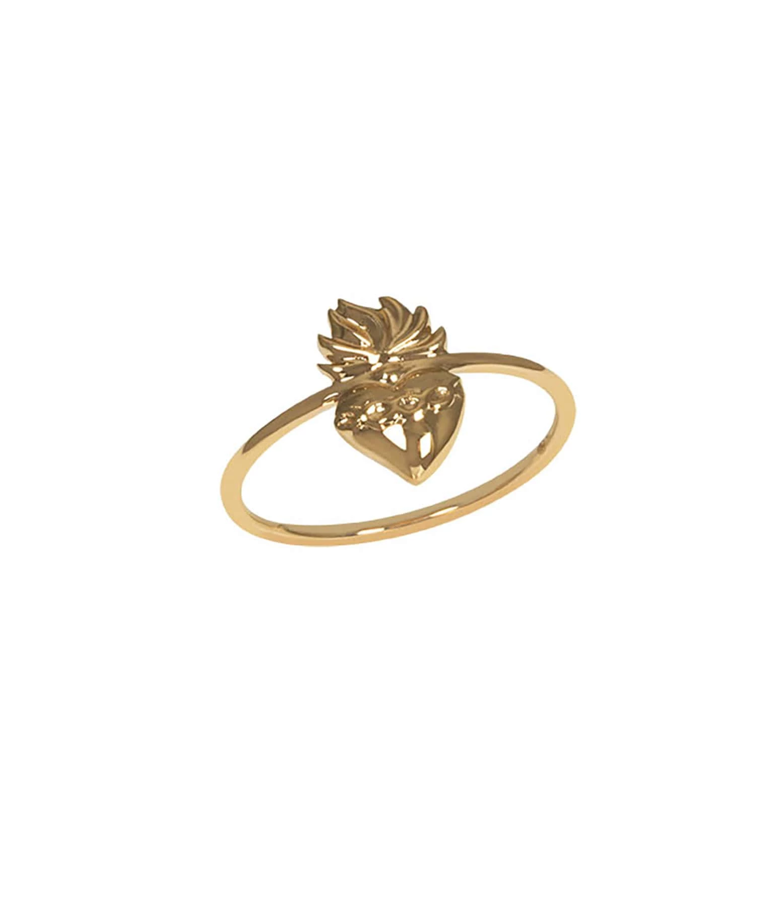 AND...PARIS Bague Ex Voto Cœur Or Jaune 3 AND...PARIS Bague Ex Voto Cœur Or Jaune