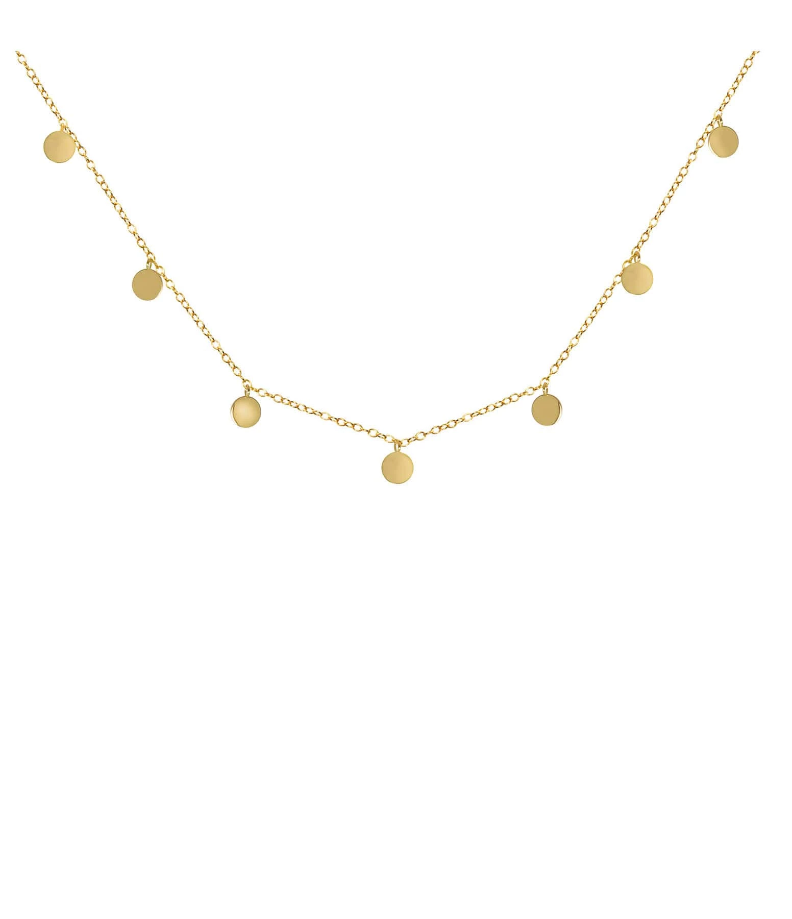 AND...PARIS Collier Gypsy Pampilles Or