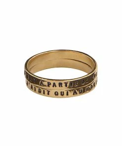 SERGE THORAVAL Bague C'est à Partir De Toi... Vermeil -Boutique Gigi Clozeau ano02v anneau c est a vermeil f