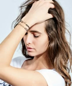ATELIER PAULIN Bracelet Cordon Lurex Je T'aime Gold Filled -Boutique Gigi Clozeau ateli look20180222 231 1