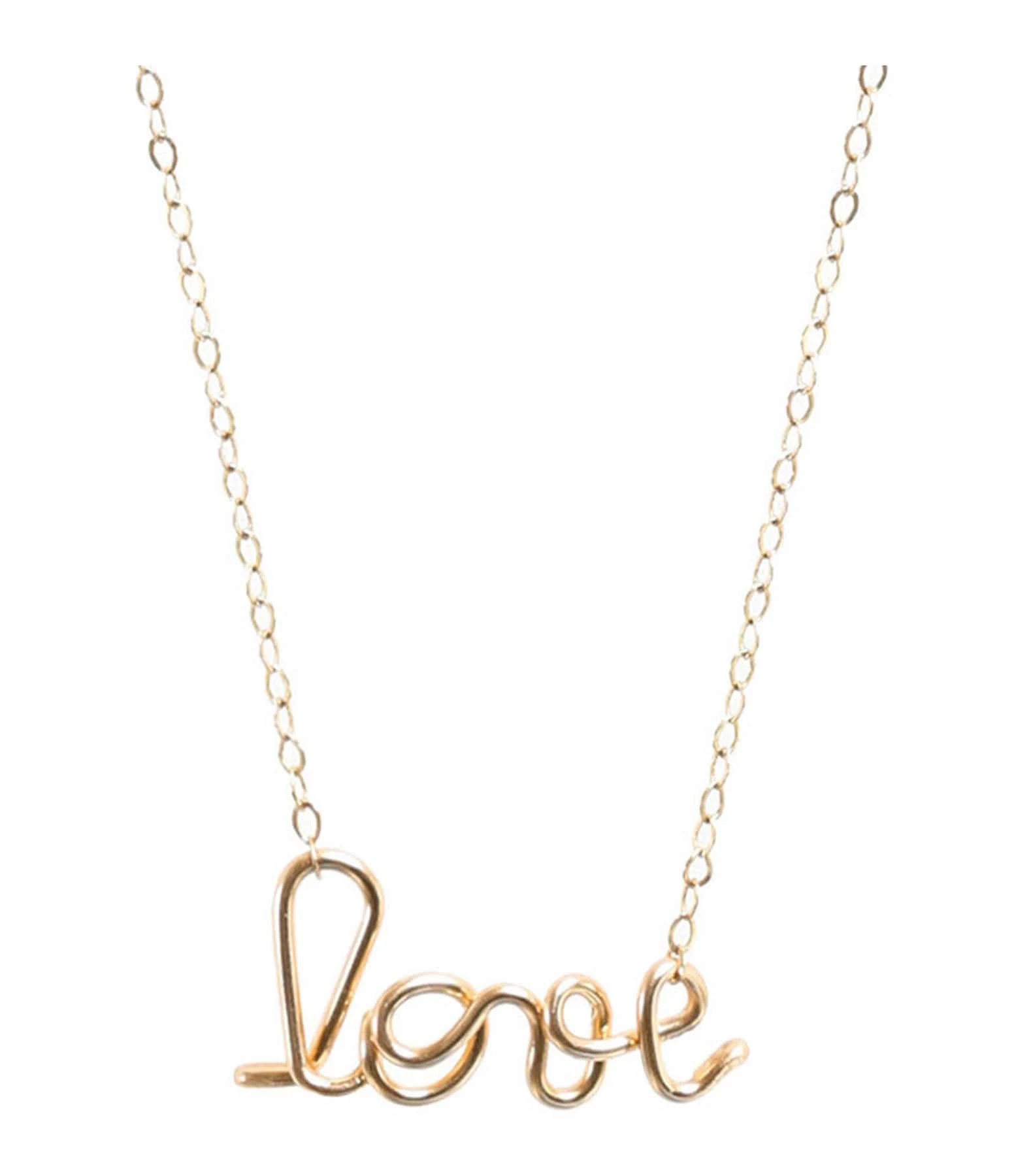 ATELIER PAULIN Collier Richelieu Love Gold Filled 3 ATELIER PAULIN Collier Richelieu Love Gold Filled