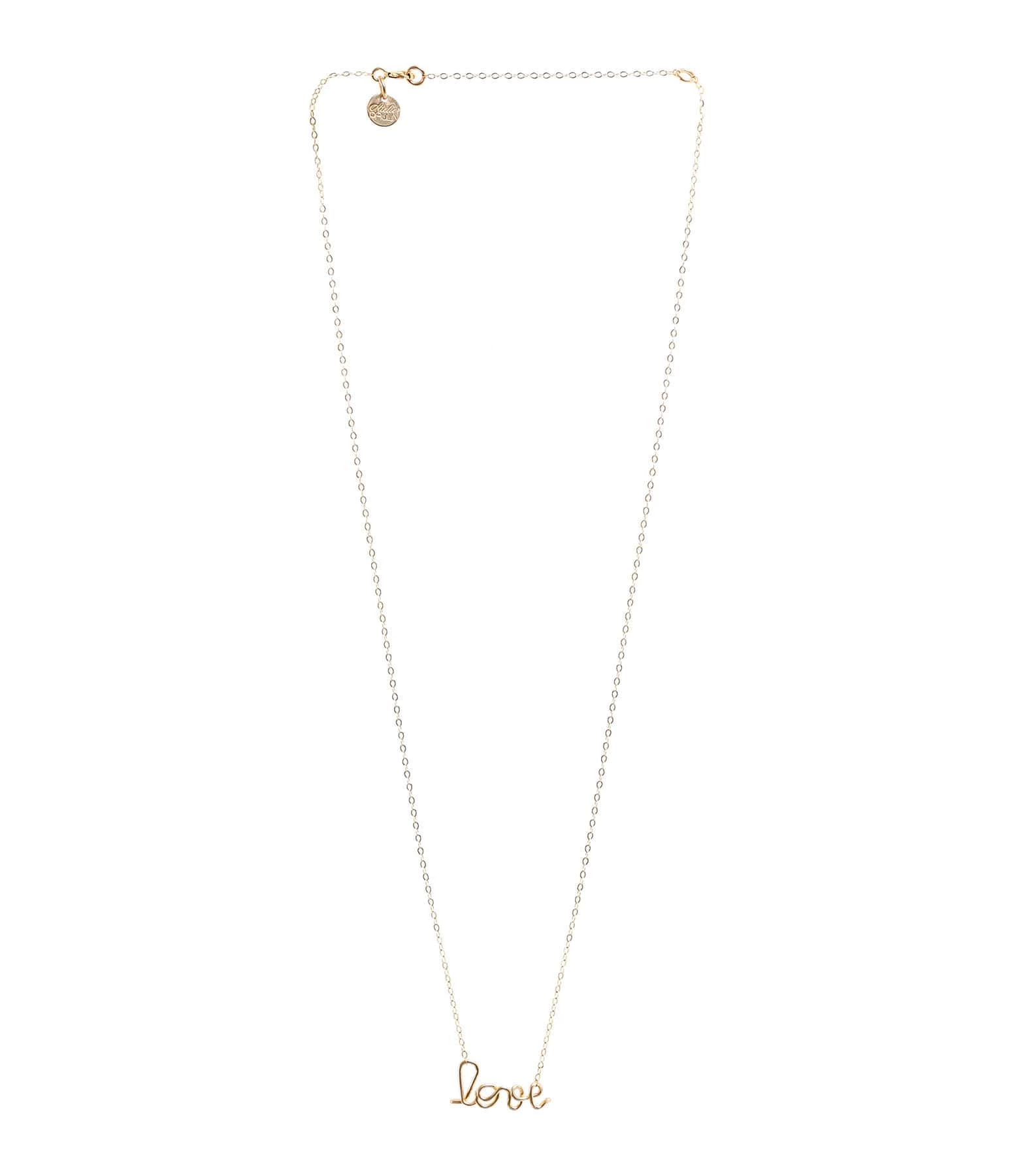 ATELIER PAULIN Collier Richelieu Love Gold Filled 4 ATELIER PAULIN Collier Richelieu Love Gold Filled – Image 2