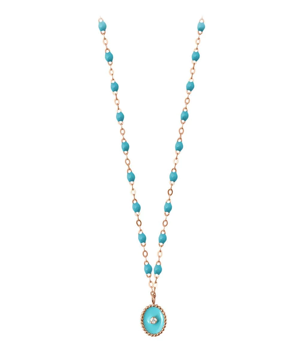 GIGI CLOZEAU Collier Étoile Du Nord Perles Résine Or Diamant 3 GIGI CLOZEAU Collier Étoile Du Nord Perles Résine Or Diamant
