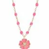 GIGI CLOZEAU Collier Perles Résine Fleur Diamant Or Rose 2 GIGI CLOZEAU Collier Perles Résine Fleur Diamant Or Rose -Boutique Gigi Clozeau b1fl001 r 29 2