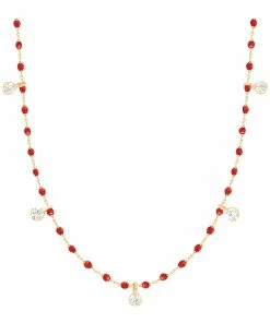 GIGI CLOZEAU Collier 5 Diamants Mini Perles Résine Or 15 GIGI CLOZEAU Collier 5 Diamants Mini Perles Résine Or -Boutique Gigi Clozeau b1mi005j31