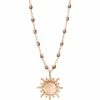 GIGI CLOZEAU Collier Perles Résine Soleil Or Rose -Boutique Gigi Clozeau b1op001 01 r cuivre