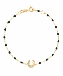 GIGI CLOZEAU Bracelet Fer à Cheval Diamant Or Jaune