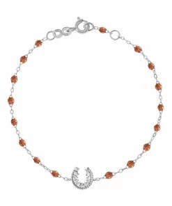 GIGI CLOZEAU Bracelet Fer à Cheval Diamant Or Blanc