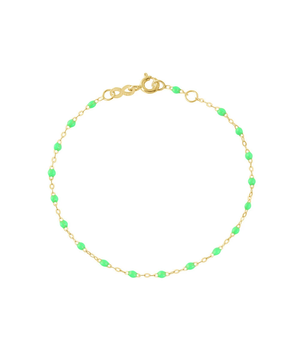 GIGI CLOZEAU Bracelet Enfant Perles Résine Or, 13 Cm – Image 5