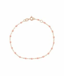 GIGI CLOZEAU Bracelet Enfant Perles Résine Or, 13 Cm