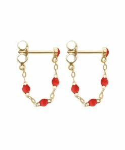 Alternative view of GIGI CLOZEAU Boucles D'oreilles Perles Résine