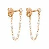 GIGI CLOZEAU Boucles D'oreilles Pendantes Suprême Diamant Or Rose 1 GIGI CLOZEAU Boucles D'oreilles Pendantes Suprême Diamant Or Rose -Boutique Gigi Clozeau b4gs001 01 or