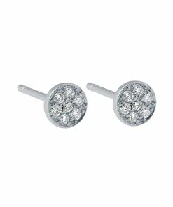 Alternative view of GIGI CLOZEAU Boucles D'oreilles Puce Diamants