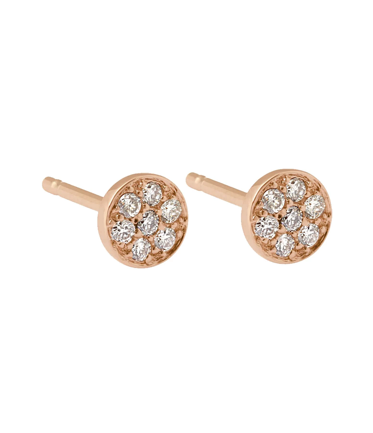 GIGI CLOZEAU Boucles D'oreilles Puce Diamants 3 GIGI CLOZEAU Boucles D'oreilles Puce Diamants