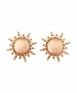 GIGI CLOZEAU Boucles D'oreilles Soleil Or