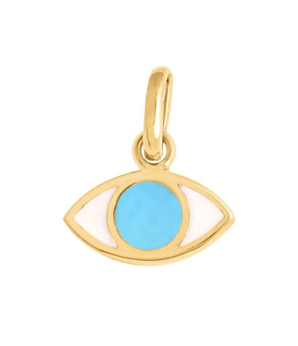 GIGI CLOZEAU Pendentif Voyage Œil Résine Or 5 GIGI CLOZEAU Pendentif Voyage Œil Résine Or – Image 3