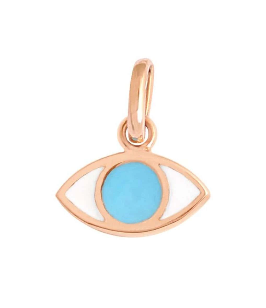 GIGI CLOZEAU Pendentif Voyage Œil Résine Or 3 GIGI CLOZEAU Pendentif Voyage Œil Résine Or