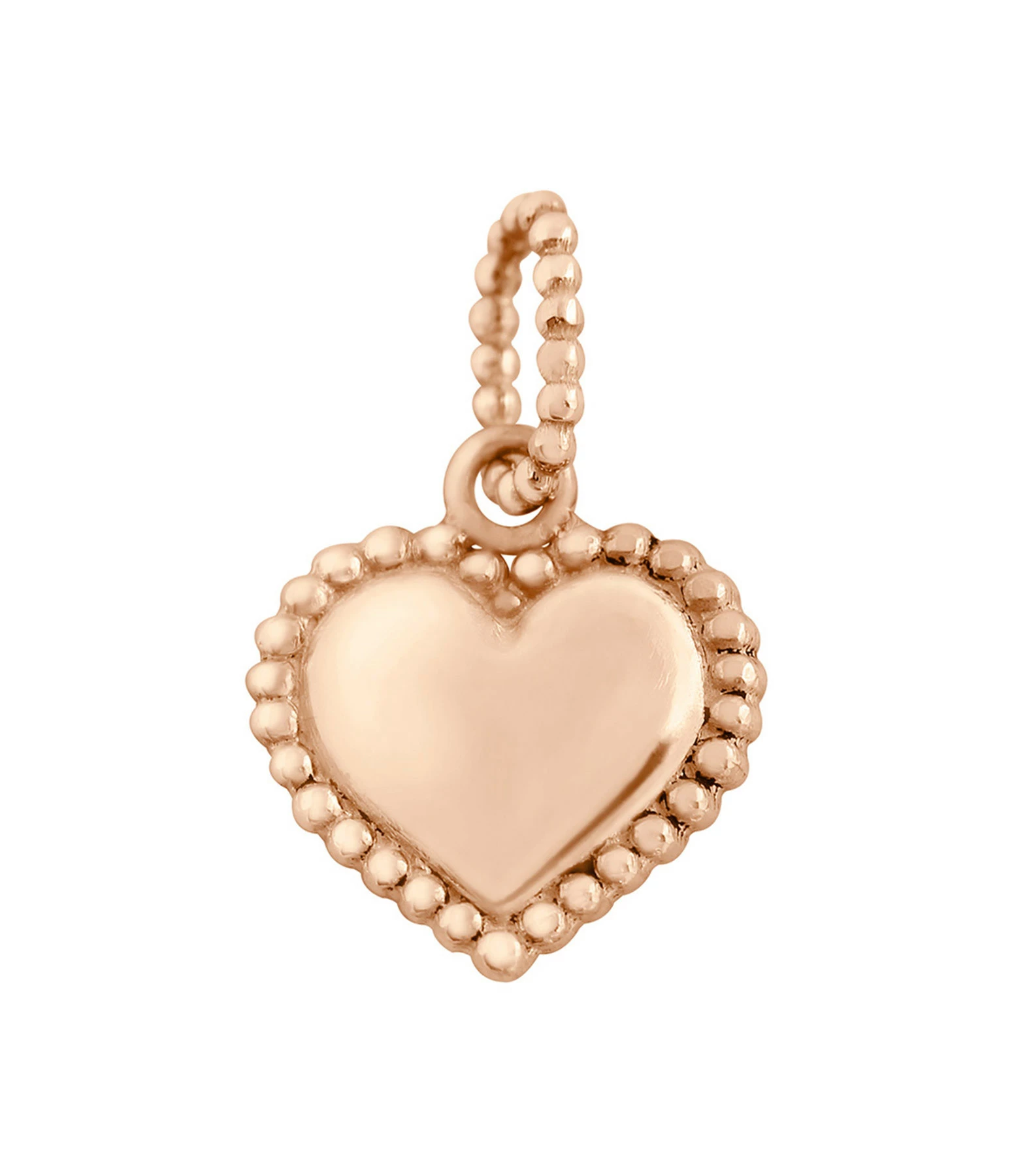 GIGI CLOZEAU Pendentif Lucky Cœur Or Rose 3 GIGI CLOZEAU Pendentif Lucky Cœur Or Rose