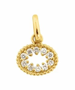 GIGI CLOZEAU Pendentif L'Œil Du Pirate Diamants Or Jaune