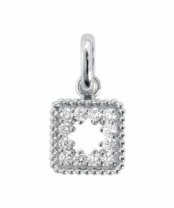 GIGI CLOZEAU Pendentif Pirate Trésor Diamants Or Blanc