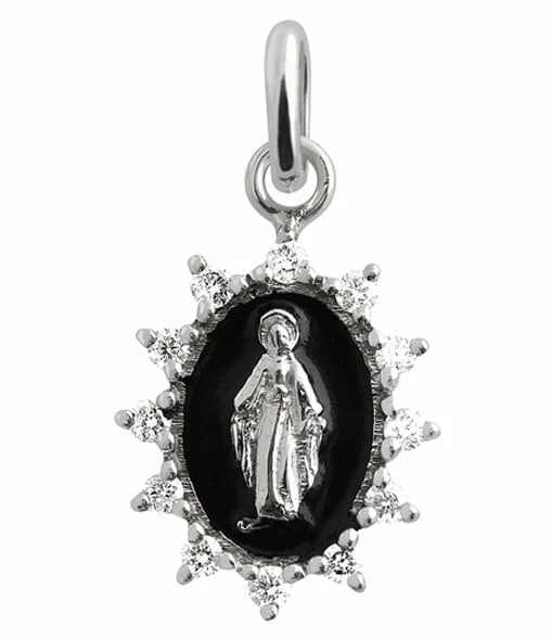 GIGI CLOZEAU Pendentif Madone Suprême GM Diamants Or 3 GIGI CLOZEAU Pendentif Madone Suprême GM Diamants Or