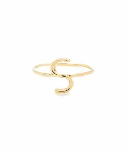 ATELIER PAULIN Bague Capitale Initiale Or Jaune 13 ATELIER PAULIN Bague Capitale Initiale Or Jaune -Boutique Gigi Clozeau bague s