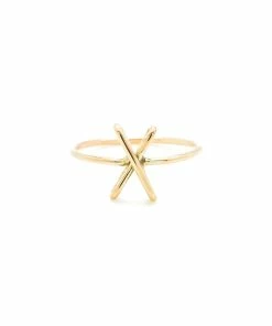 ATELIER PAULIN Bague Capitale Initiale Or Jaune 14 ATELIER PAULIN Bague Capitale Initiale Or Jaune -Boutique Gigi Clozeau bague x