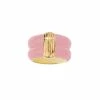 Aurélie Bidermann Bague Katt MM, Capsule Octobre Rose 1 Aurélie Bidermann Bague Katt MM, Capsule Octobre Rose -Boutique Gigi Clozeau bague katt octobre rose
