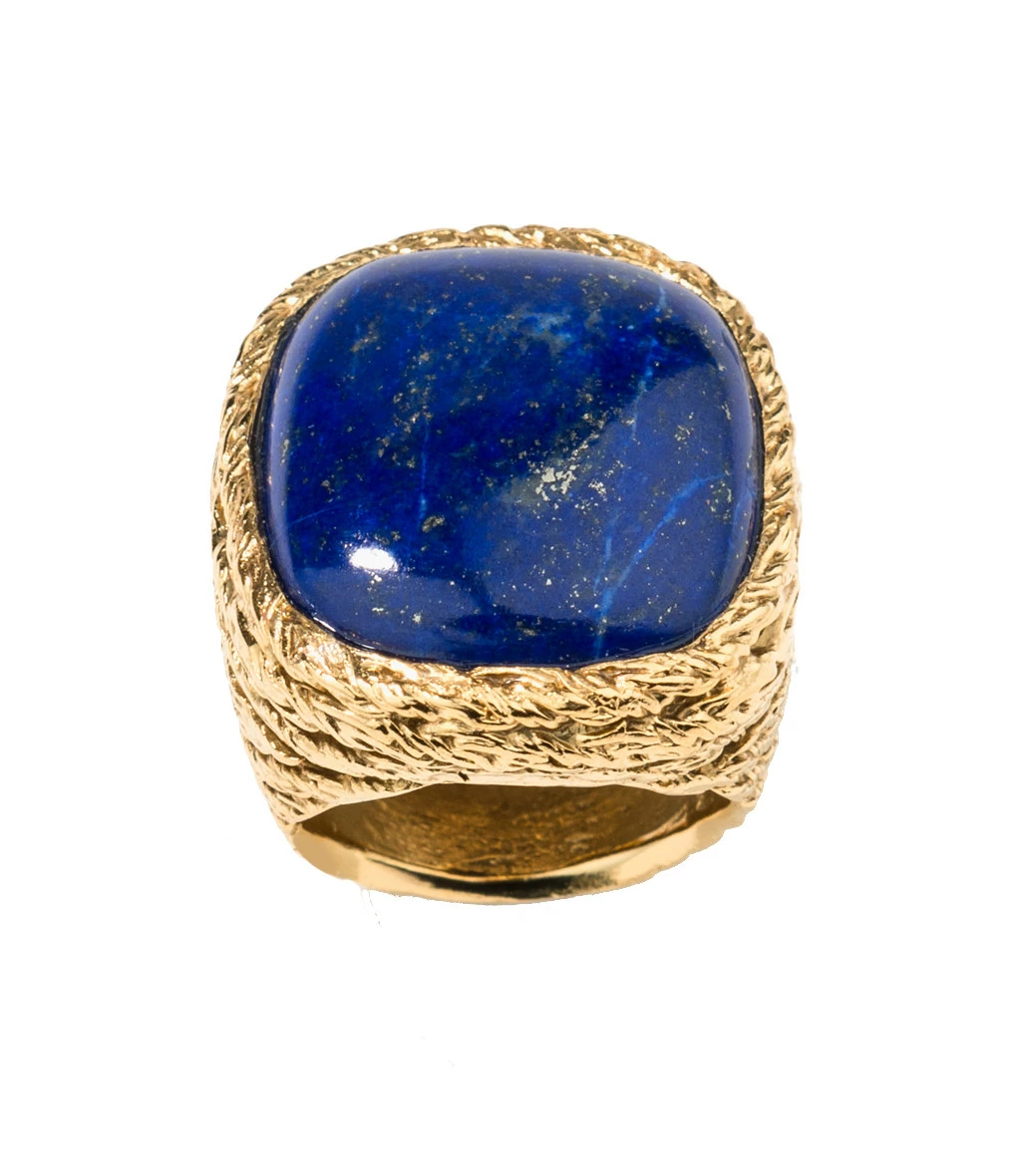 Aurélie Bidermann Chevalière Miki Lapis Lazuli 3 Aurélie Bidermann Chevalière Miki Lapis Lazuli