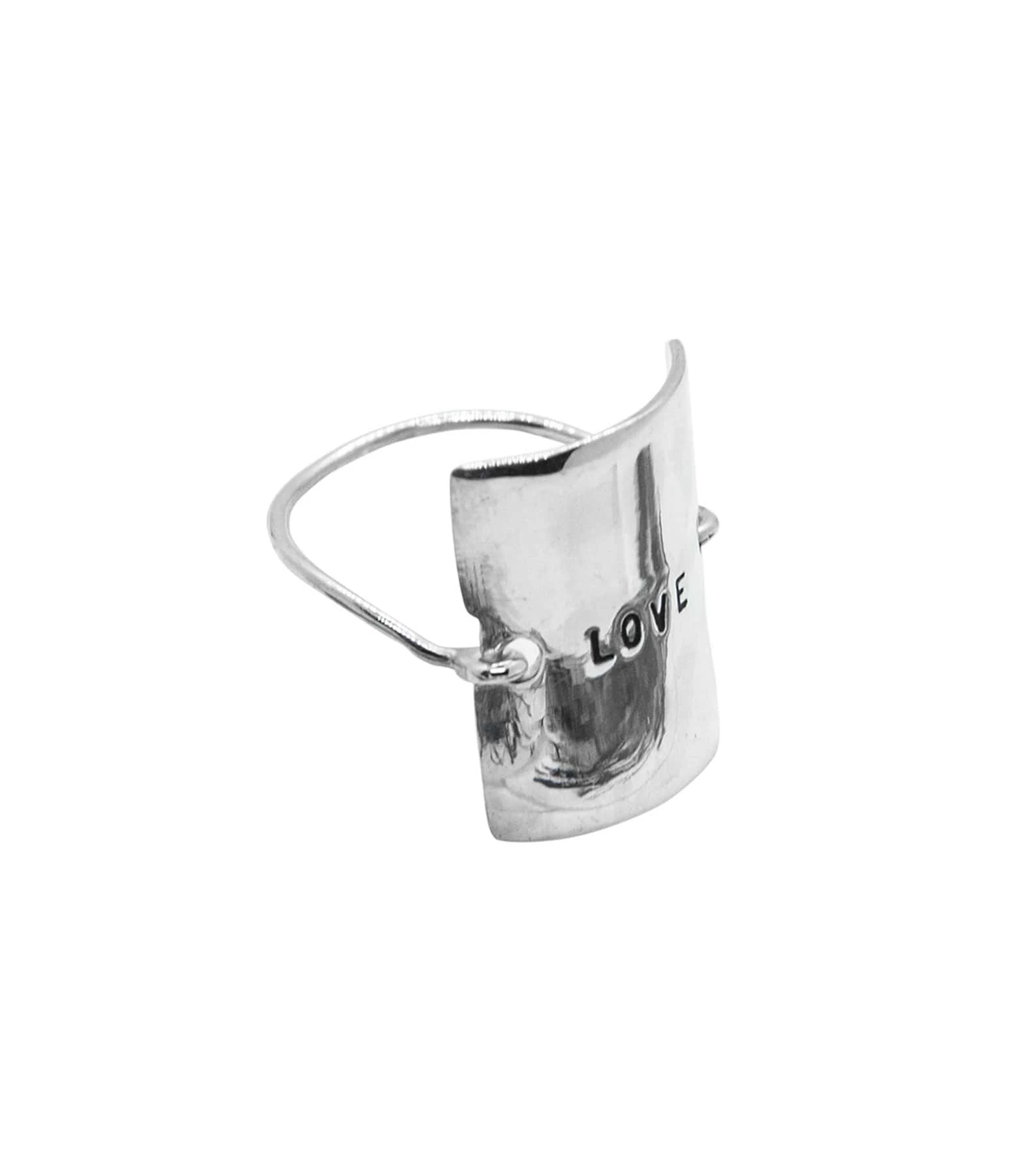 SERGE THORAVAL Bague Love Argent 4 SERGE THORAVAL Bague Love Argent – Image 2