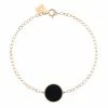 Ginette NY Bracelet Ever Disc Or Rose Onyx 1 Ginette NY Bracelet Ever Disc Or Rose Onyx -Boutique Gigi Clozeau bevo 1