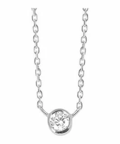 VANRYCKE Collier One Diamant Or Blanc