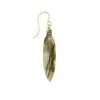 MON PRECIEUX GEM Boucle D'oreille Plume Labradorite (vendue à L'unité) 2 MON PRECIEUX GEM Boucle D'oreille Plume Labradorite (vendue à L'unité) -Boutique Gigi Clozeau bo plume labradorite