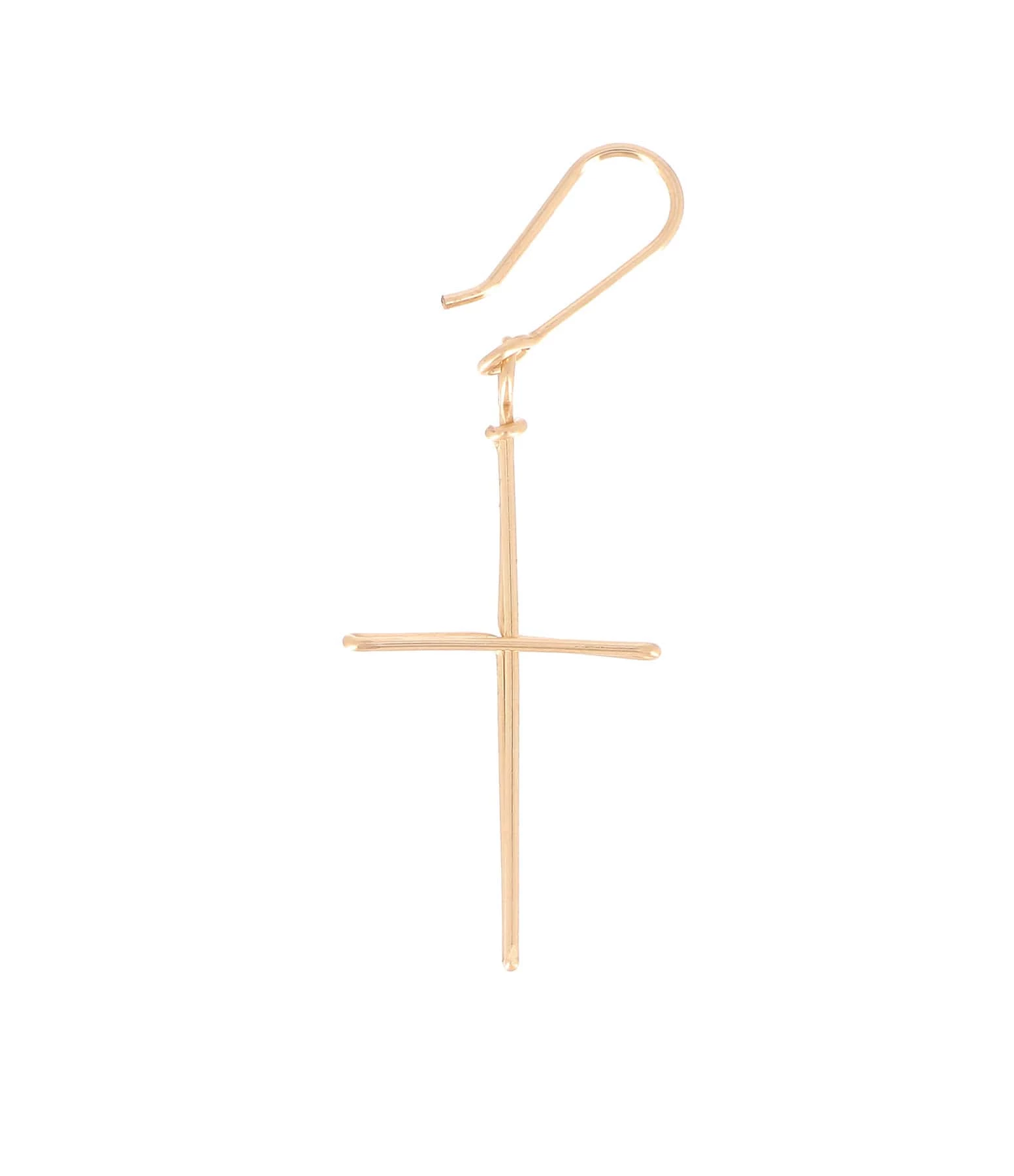 ATELIER PAULIN Boucle D'oreille Big Charms Croix Gold Filed Jaune (vendue à L'unité) 3 ATELIER PAULIN Boucle D'oreille Big Charms Croix Gold Filed Jaune (vendue à L'unité)