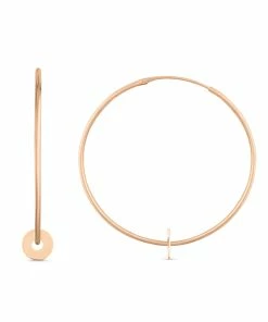 Ginette NY Créoles Donut Or Rose