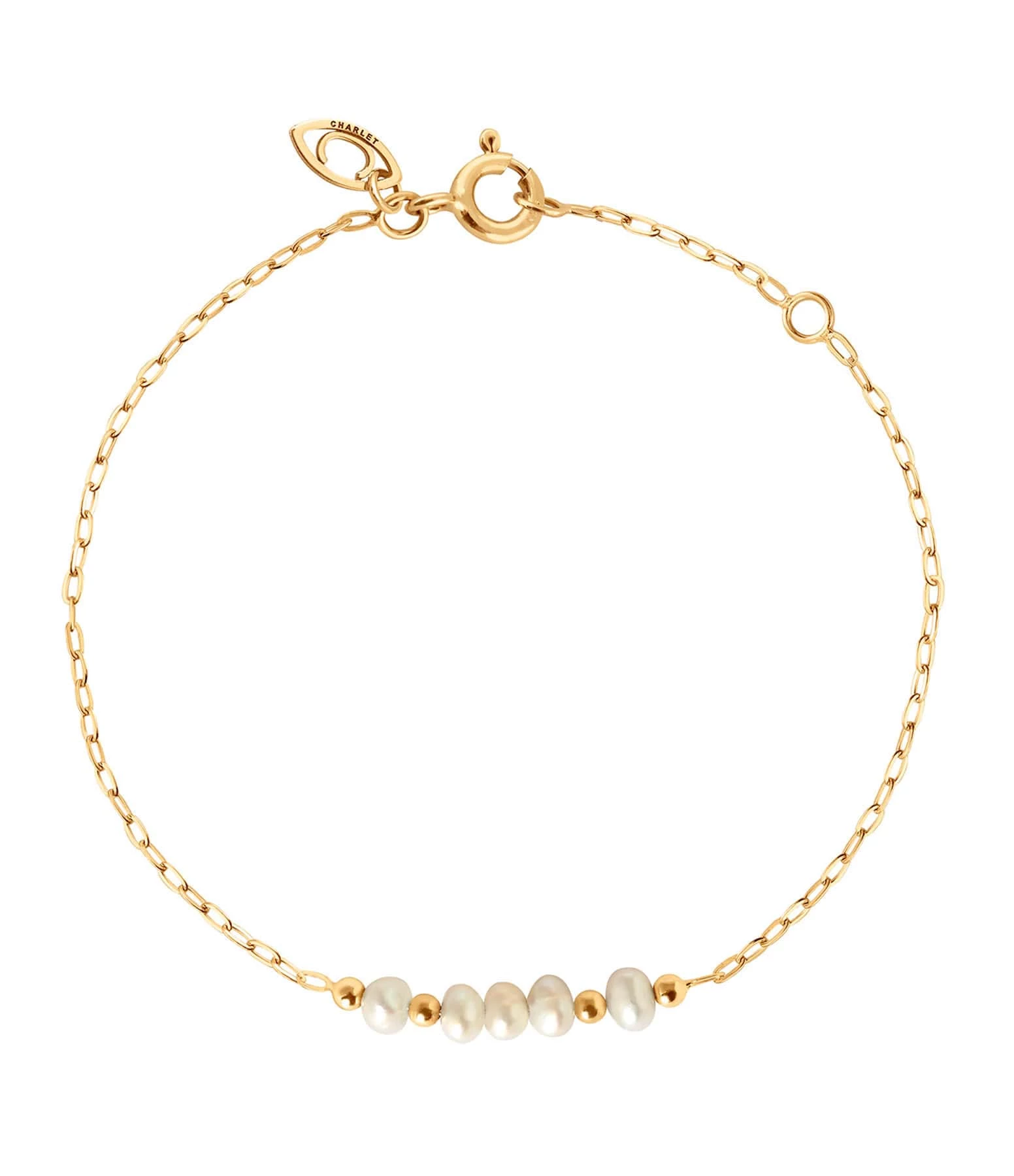 CHARLET Bracelet Origines Nacre Or Jaune 3 CHARLET Bracelet Origines Nacre Or Jaune