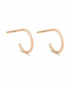 Ginette NY Mini Créoles Tiny Or Rose